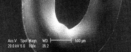 thickness of 120 nm deposited by
