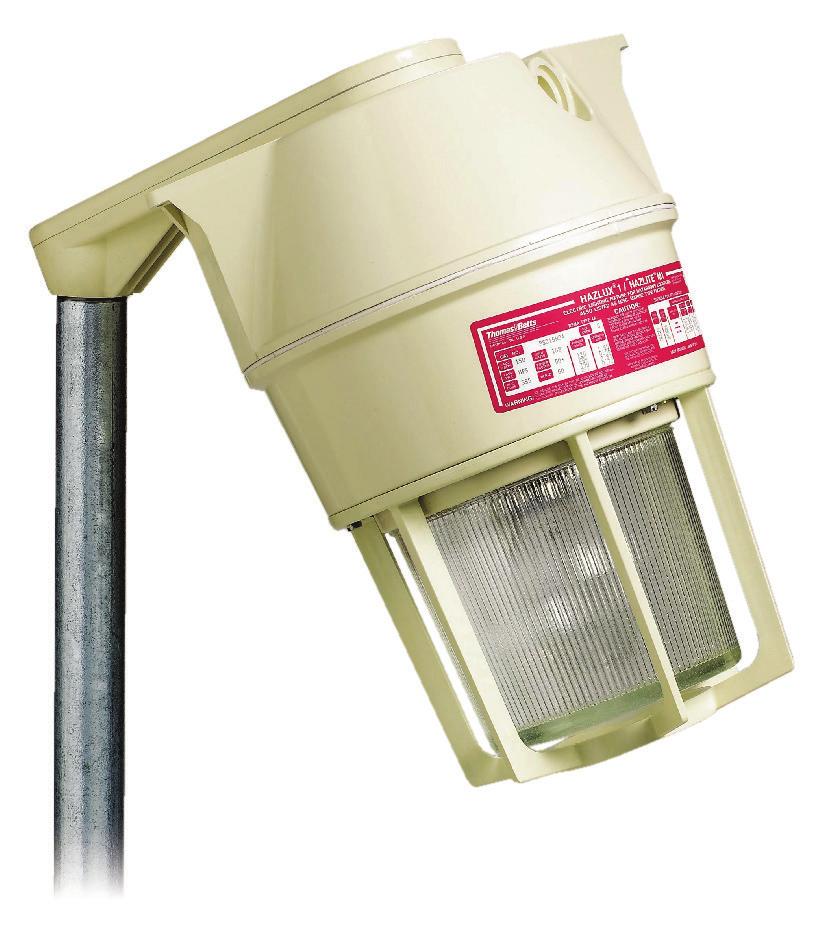 Ocal TM Products for corrosive environments Polymeric Fixtures for Class I, Zone 2, Groups IIC, IIB, IIA, Wet and