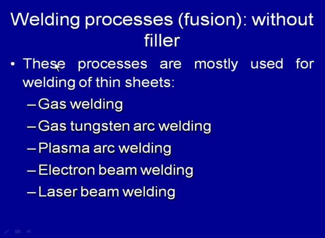 We get the heterogeneous weld when the filler material composition is different from the base metal.