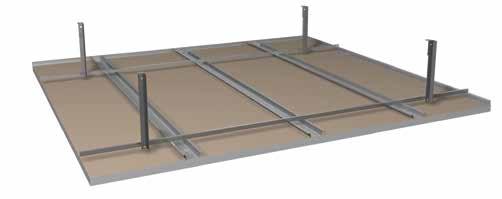 is a suspended ceiling system suitable for most internal drylining applications.