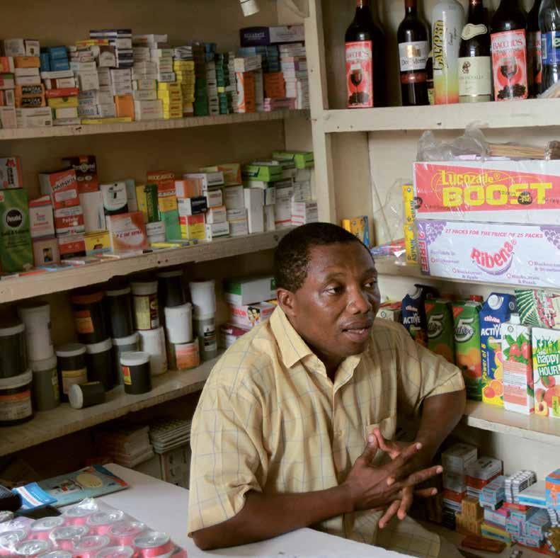 Medicine vendors like Aloysius learned how to prescribe antimalarial drugs