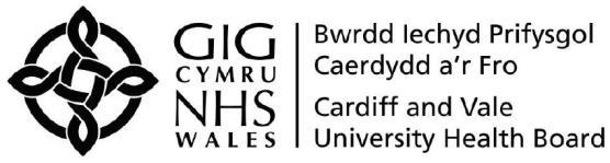 Introduction and Aim Version Number: 3 Date of Next Review: 21 Jan 2018 Previous Trust/LHB Reference Number: T/293 HR/15 Study Leave Guidelines, for Non Medical/ Dental Staff The Cardiff and Vale