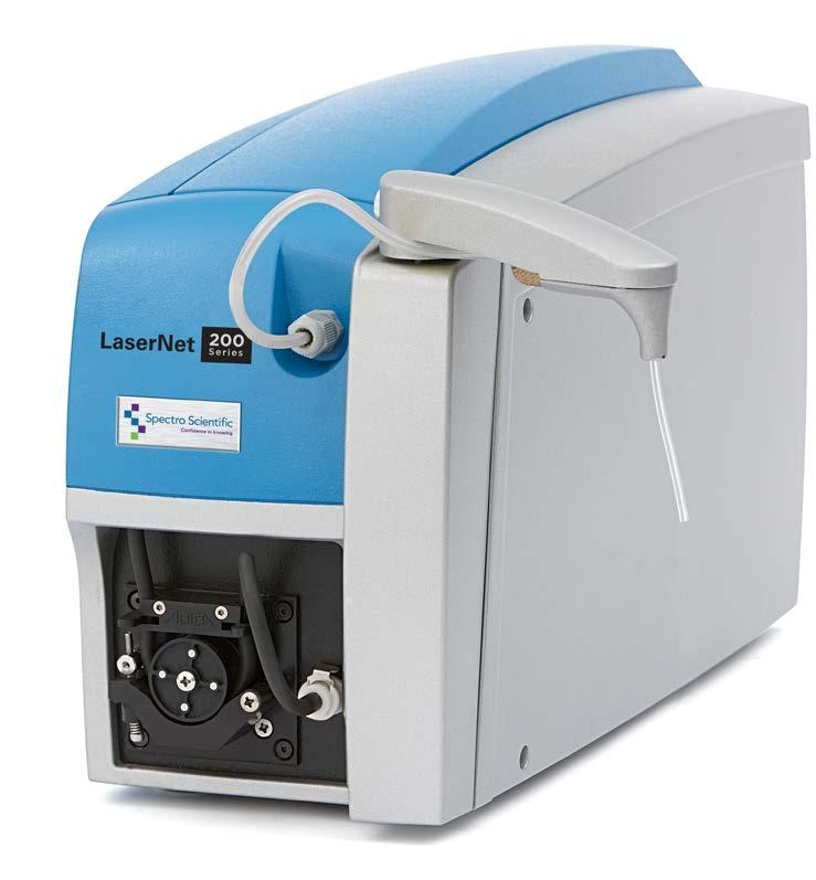 Particle Count and Ferrous Monitor The LaserNet 200 Series provides particle counts and codes, large wear particle classification and ferrous wear monitoring.