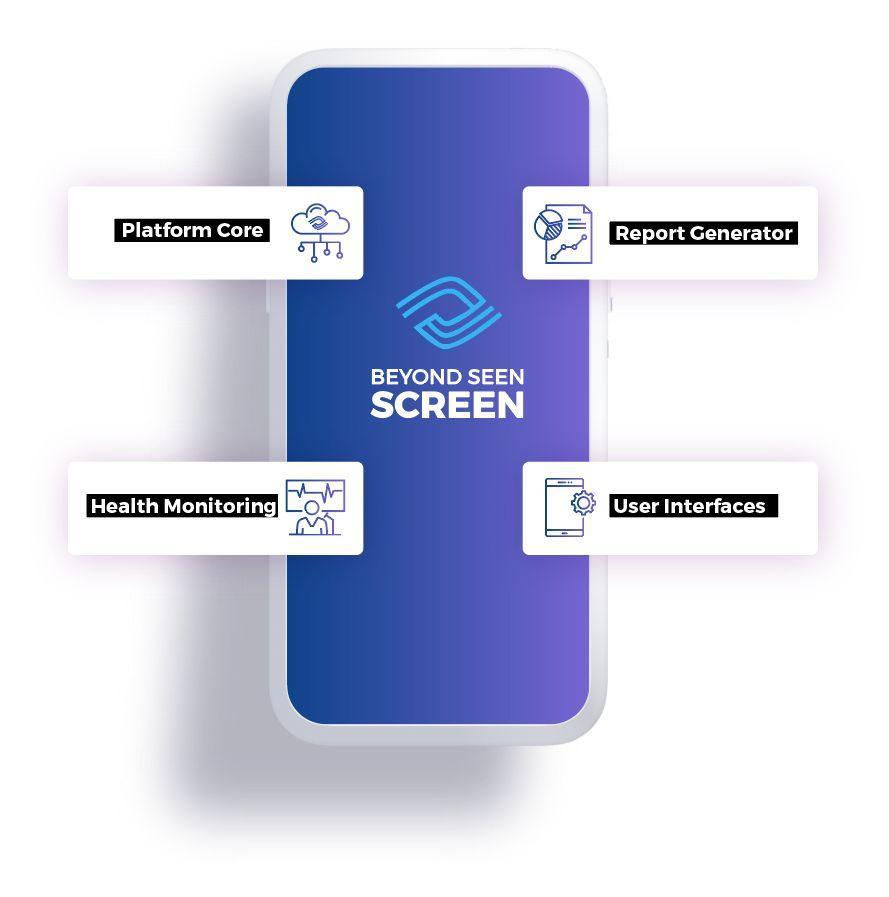 Platform overview Beyond Seen Screen is a platform that allows users to scan the video content they are watching with their smartphone and receive additional information related to that video.
