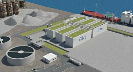 distribution facility LNG as energy source:
