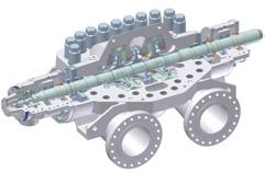 split casing pumps are used as high pressure pumps in reverse osmosis processes as well as in water transport applications.