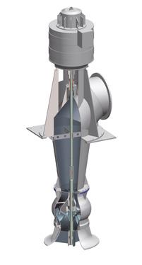 Capacity up to 20,000 m 3 /h / 8,800 USgpm Head up to 100 m / 330 ft JTS The JTS range of standard vertical turbine pumps is specifically designed