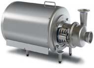 Range: The range consists of 17 standard models with pressure and flow capacities up to 15 bar (50 Hz) and up to 725 m 3 /h