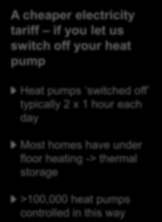 day Most homes have under floor heating ->