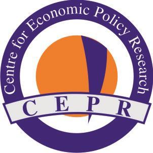 Centre for Economic Policy Research Working Paper
