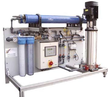 Large Reverse Osmosis units - RO Wherever pure water is required, the use of reverse