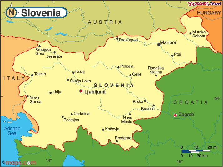 Introduction of Slovenia (in 2014) Surface area: 20,273 km 2 Population: 2,062,455 Population density: 101.