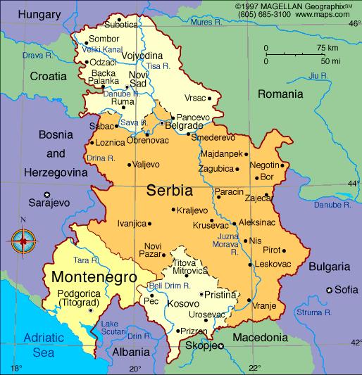 Introduction of the Republic of Serbia (in 2011) Surface area: 88,361km 2 Population: 7,186,862 Population density: 95.5 per km 2 Share of forest land: 35 % 5.