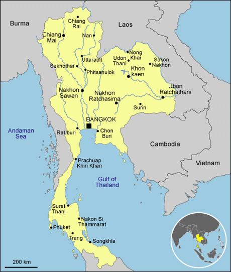 Kingdom of Thailand Metropolitan Area Service Area : 3,195 sq.km ; covering 3 provinces Max.