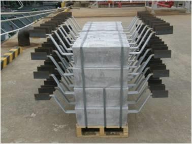2. Material Supply - Sacrificial Anode System Al-Alloy Anode Product Properties Open