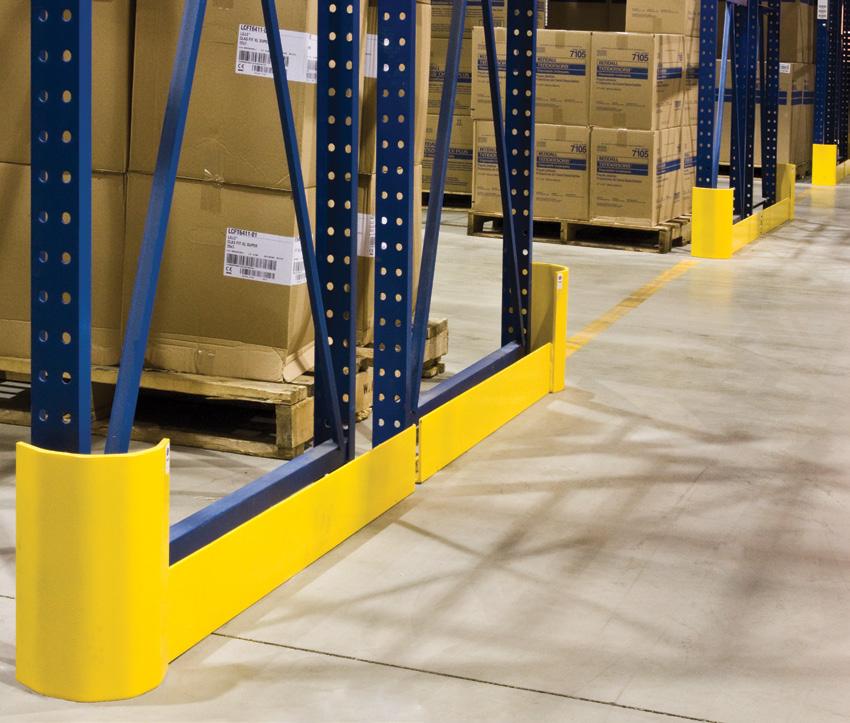 Rack-Aisle-End Rack Protectors Cogan rack protectors are the smart choice when you need solid protection close to the ground.