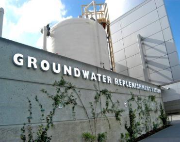 The Groundwater Replenishment System (GWRS) 100 million gallons per day (MGD) advanced water