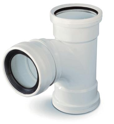 D/S WC Manifold Branch Straight All push-fit sockets Material: PVC-U with EDPM seals Nominal Part Offset Dimensions (mm)