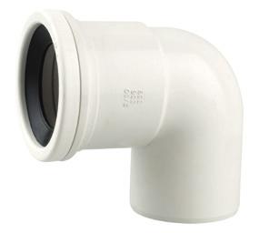 Spigot Bend 50mm Connects to 50mm  ABS Size (mm) Number A B 50