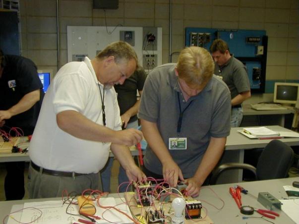 Basic control components Wiring basic control circuits (hands-on) Sizing of thermal overload protection Troubleshooting of motor control circuits Hands-on wiring and troubleshooting "bugged" control