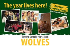 To buy your Edmond Santa Fe High yearbook, go to and enter our school name. $60 Buy a 2018 yearbook today! Your year. Your yearbook. Buy one today!