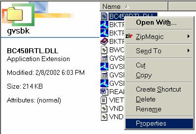 Hiển thị cửa sổ thông tin về file/thư mục Qui trình làm hiển thị cửa sổ thông tin thư mục/file như sau : 1. duyệt cây thư mục trong cửa sổ bên trái và chọn thư mục/file cần hiển thị thông tin. 2.