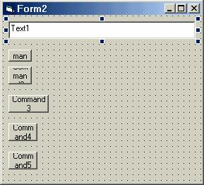 4.2 Tạo 1 đối tượng giao diện trên form Để hiển thị và làm việc trực quan với 1 form, ấn kép chuột vào mục tên form trong cửa sổ Project.