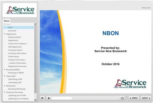 NBON - Training Videos Topics covered: How to register Browsing NBON
