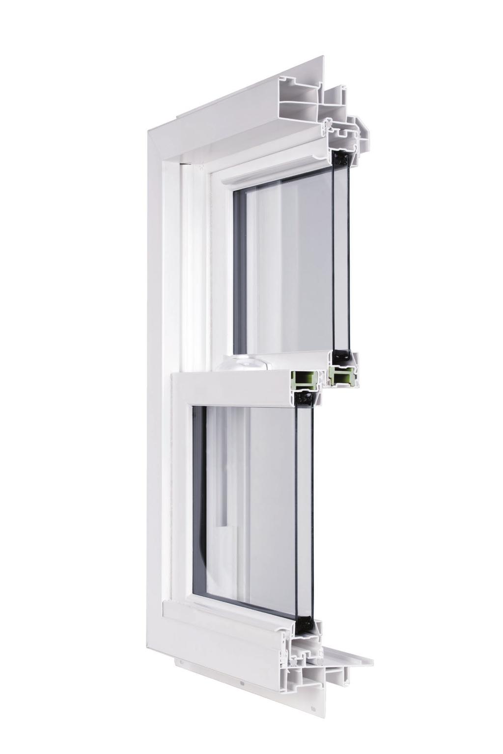 PERFORMS WITH STYLE The Energex Elite window system is a high-performance window system, with enhanced structural and thermal performance for use in renovation and remodeling, and new construction