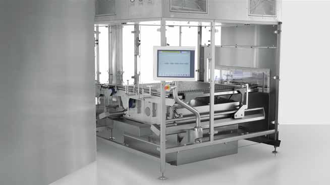 LUAT A Combined Loading & Unloading Accumulation Table is also possible for assembling and disassembling a pack of vials to the shelf dimension.