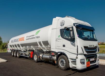 000 LNG/CNG TRACTOR TRUCK First CNG/LNG tractor truck in Austria (IVECO) in 02/2017 On-Road test for freight forwarders since 03/2017 + 4