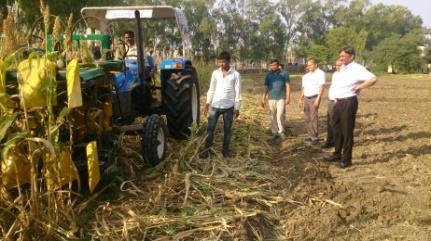 18 ha h -1 Cost of operation of cassava planter is Rs. 3125/ha and it saves 60.