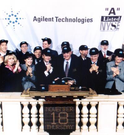 A Brief History of Agilent 1939 1998: 1999: 2005: 2006 2010: 2013: 2013: 2014: The Hewlett-Packard years 60-year heritage of leadership and innovation