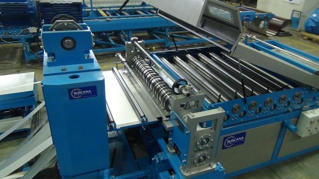 General view of the Cut-to-length and Slitting machine 2018_ Cut-to-length and Slitting line for