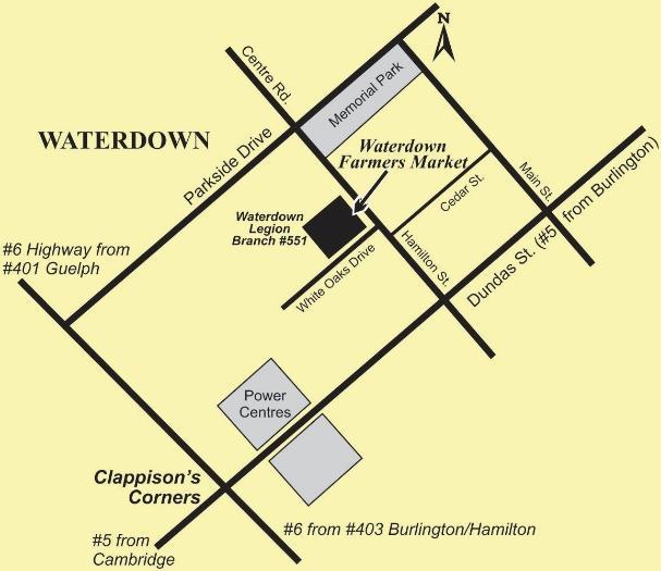 Waterdown Farmers Market Policies 2018 The Waterdown Farmer s Market (presented with support from the Waterdown BIA) is a community-supported market focused on celebrating local, ecological and