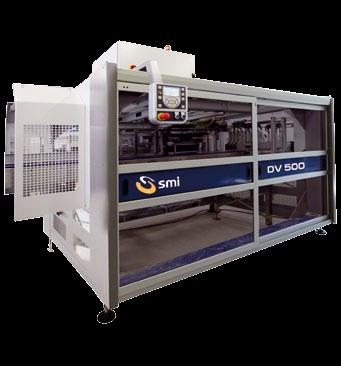 minute (*) By contrast, the GDV 500 dividers can receive the products on several infeed rows (up