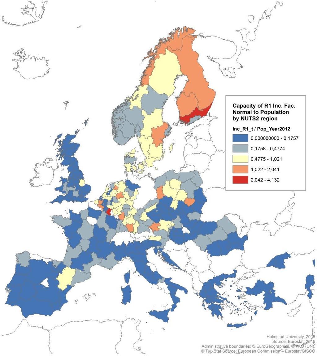 European Waste-to-Energy plants Spatial analysis NUTS2 waste data (Eurostat)