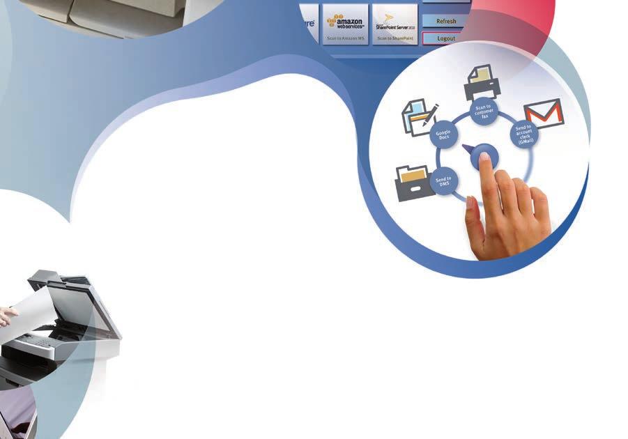 1 Connectors linkscannervision servers directly to business or document management systems.