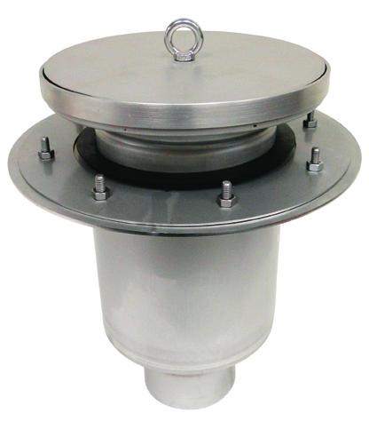 ADJUSTABLE STAINLESS STEEL FLOOR DRAINS 10 ROUND ADJUSTABLE TOP, 1 MAXIMUM DEPTH, NO-HUB OUTLET NUMBER SIZE NOM. D H H1 H2 Ø 44572 7.6 8. 3.0 2.0-6. 10. 44573 7.6 8. 3.0 2.0-6. 10. 44574 7.6 8. 3.0 2.0-6. 10. 304 STAINLESS STEEL & REINFORCED PERFORATED GRATE PROVIDED.