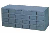 DRAWER CABINETS Drawer cabinets WITH 3 1/2 high DRAWERS 034-95 30 Drawer Cabinet Prime cold rolled steel construction High density drawer cabinet; easy to store large quantities of small parts