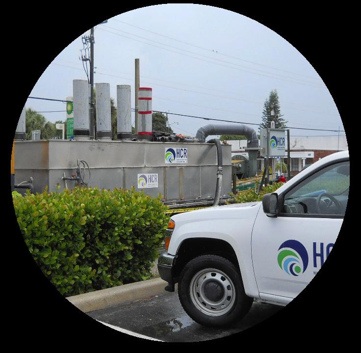 Utilizing in-house capabilities, HCR can determine the limits and depth of contaminated soil to remove.