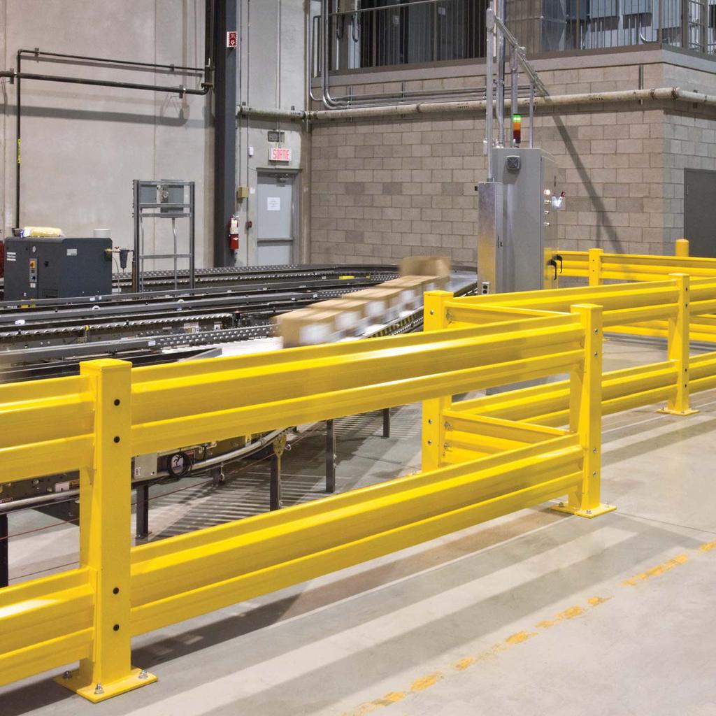 CoganGuardrails Install a Cogan heavy-duty guardrail system and create a protective shield between