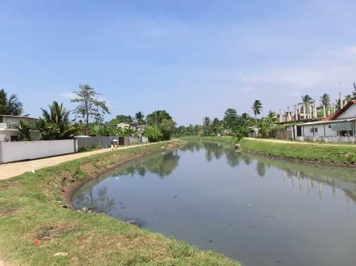 1. Project Description India Sri Lanka Colombo Lunawa Lake Project location Drainage constructed by the project 1.1 Background The target area of the project was Lunawa Lake and its surrounding area.