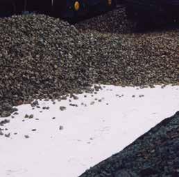 TERRAM Geosynthetics provide solutions for permanent way applications where loss of rail track alignment caused by subgrade erosion leads to costly maintenance and the complication caused by having