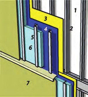 Extra Insulation Requires Careful Design Rainscreen walls can use insulation placed both inside the stud space and outside the sheathing.