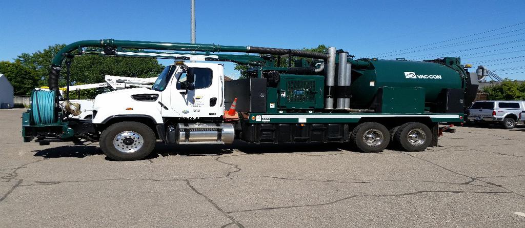 The Sewer Department has a very aggressive sewer cleaning program implemented over the past several years.