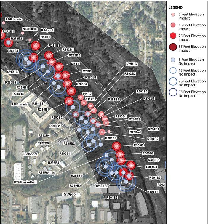 Noise Analysis Required for Multi-Family Buildings and Hotels I-75 Corridor NWC Project Noise Study, 2011 GDOT Noise Policy Multi-family buildings, such as apartment buildings or hotels, were