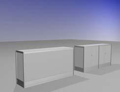 00 Qty: Description Size: 20"x61"x41" High Standard white panels Cabinet B Advance Price $ 855.50 Standard Price $ 1,112.