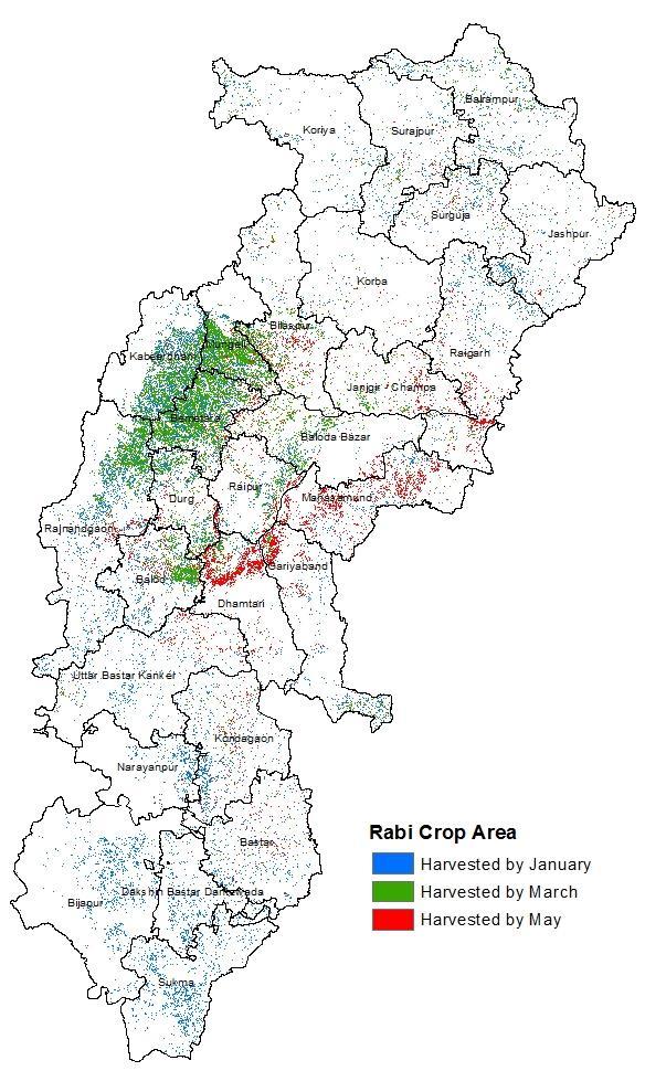 Rabi Crop Area (Chhattisgarh): 2015-16 Total Rabi crop area (Chhattisgarh): 13.