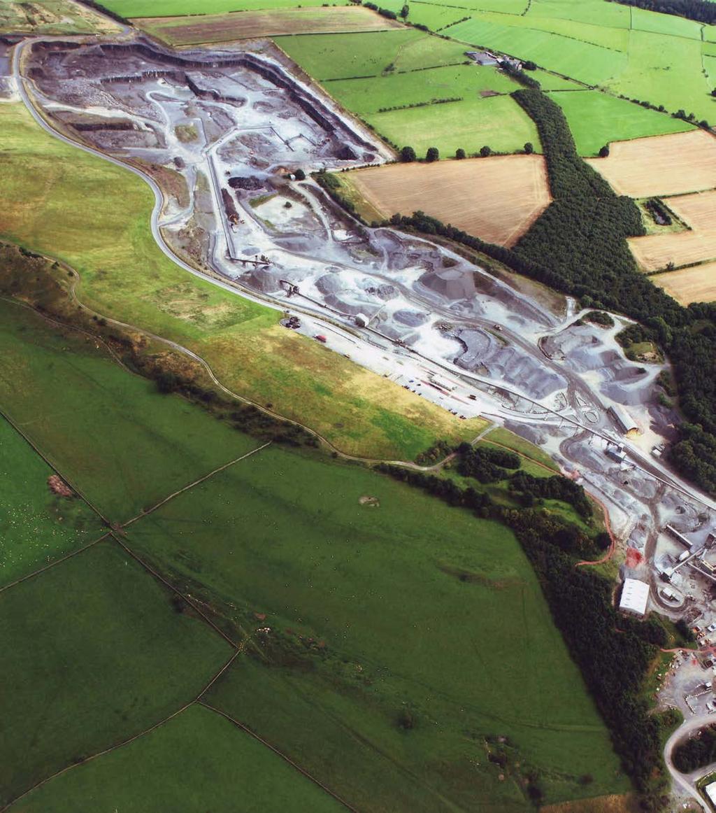 Barrasford Quarry Barrasford Quarry is a hard rock quarry comprising limestone and dolerite (whinstone) extraction.